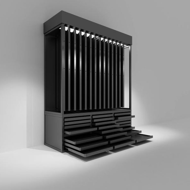 Keramisk displaystativ
